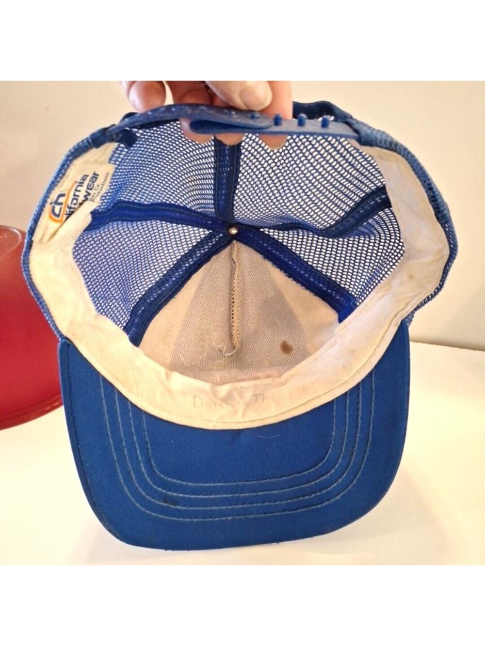 1982 Youth Disney World Epcot Center Trucker Hat Snapback Child Vintage Walt - Picture 4 of 13